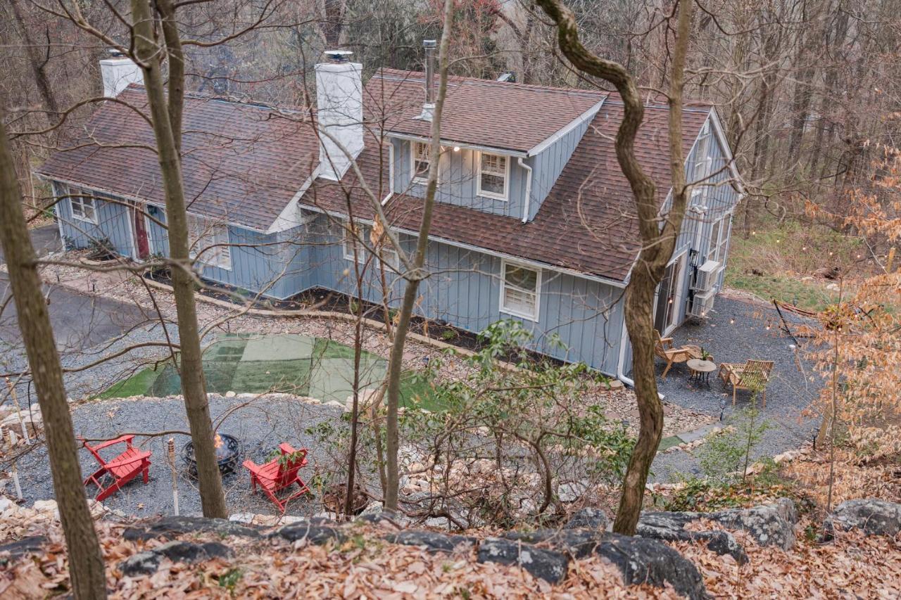 Cowry Acres - 11 Acre Enchanted Retreat, Hot Tub New Hope Exteriör bild