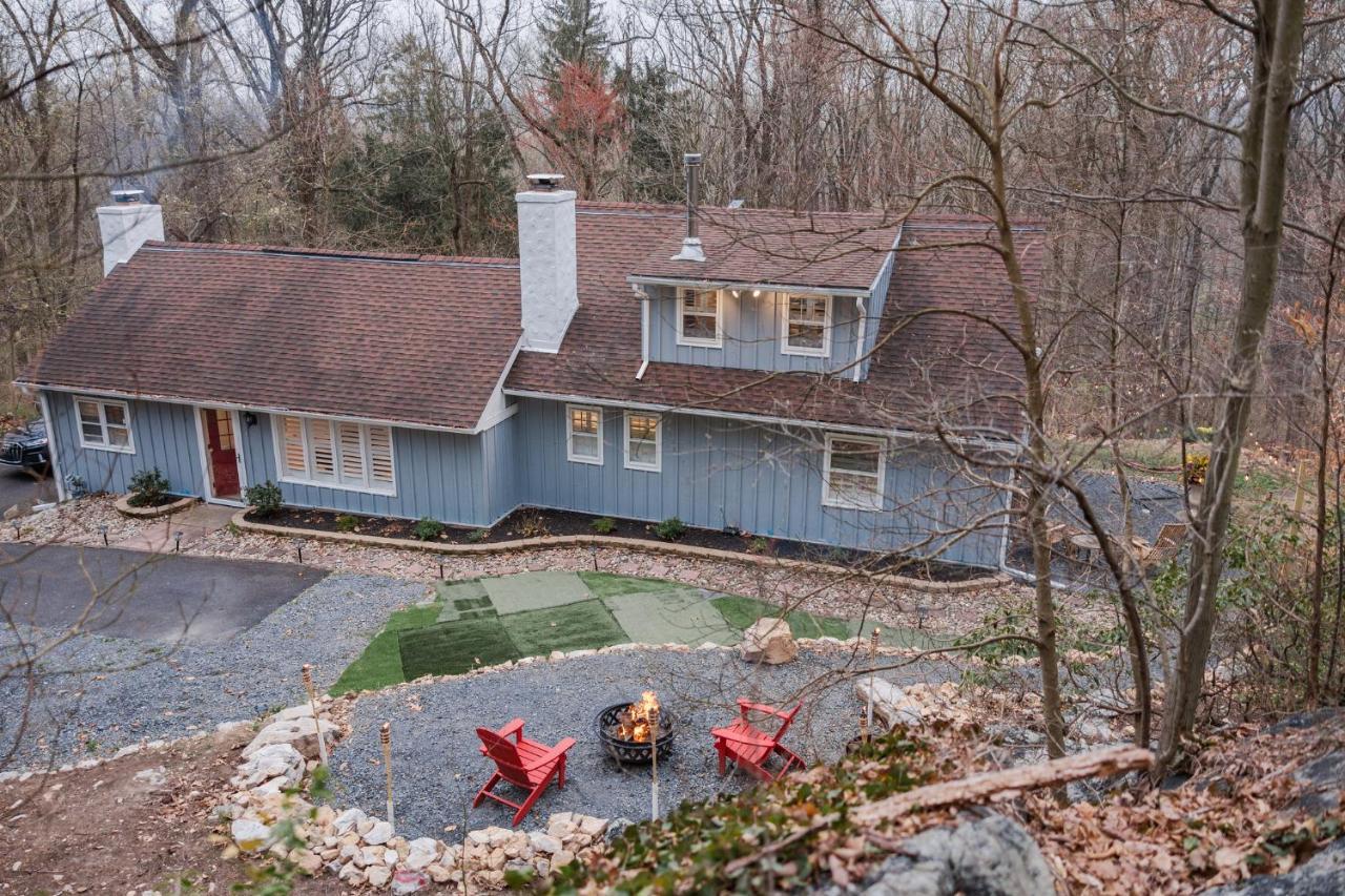 Cowry Acres - 11 Acre Enchanted Retreat, Hot Tub New Hope Exteriör bild